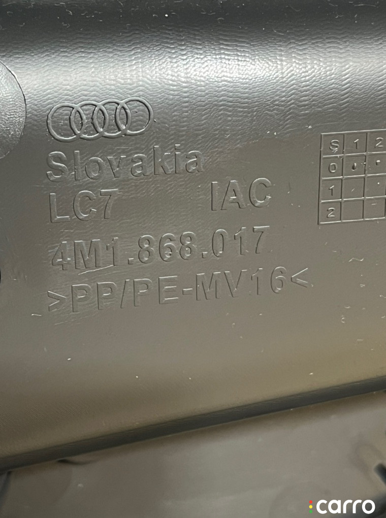 4M1868017 Обшивка двери передней левой (дверная карта) AUDI Q7 2022г. - фото №5