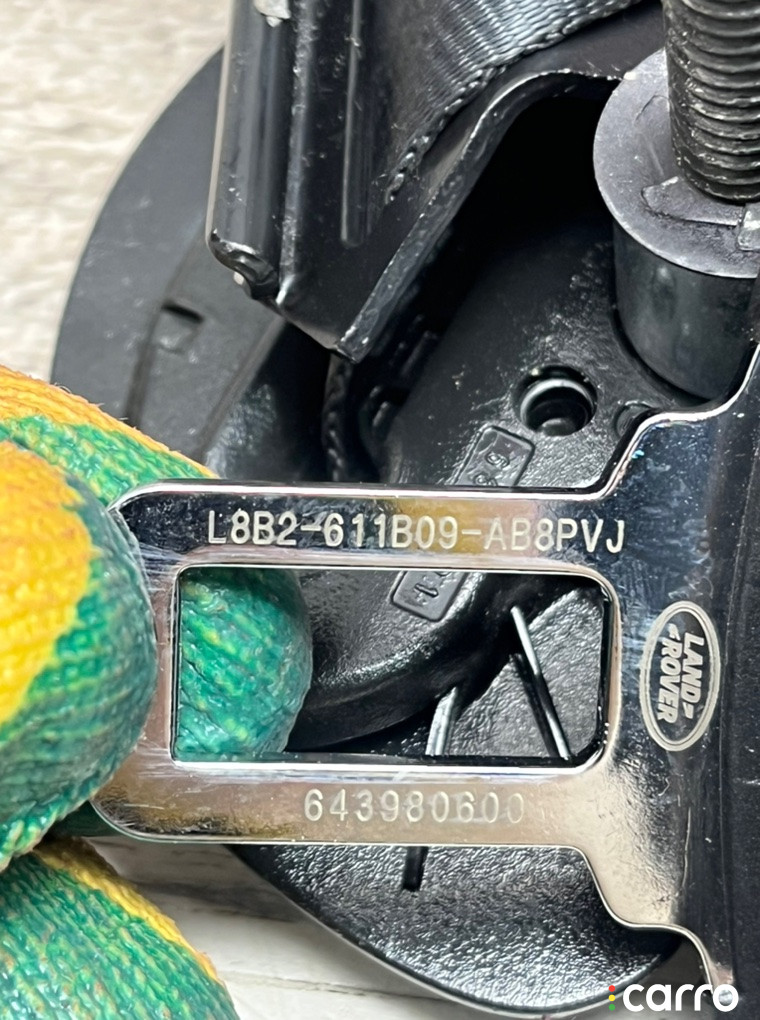 L8B2611B09AB8PV Ремень безопасности Land Rover Defender 2023г. - фото №5