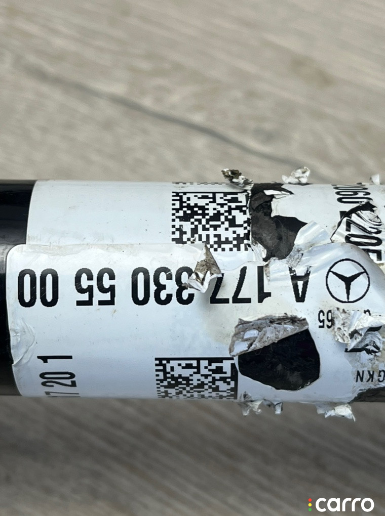 A1773306400, A1773305500 Полуось передняя правая (приводной вал, ШРУС) Mercedes-Benz CLA 2022г. - фото №5