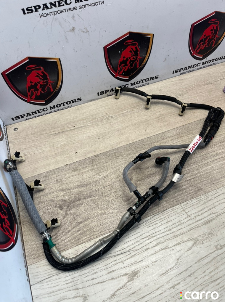9X2Q9K022BE Трубка обратки форсунок Land Rover Range Rover 2015г. - фото №3