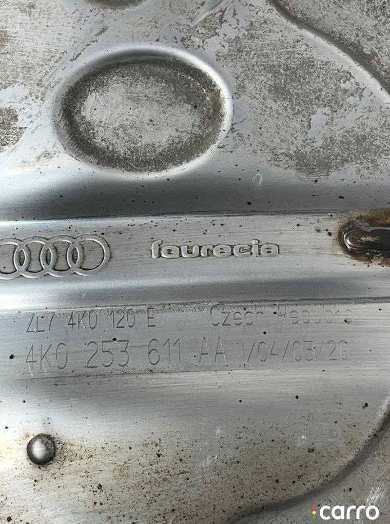 4K0253611AA Глушитель AUDI A7 2020г. - фото №4