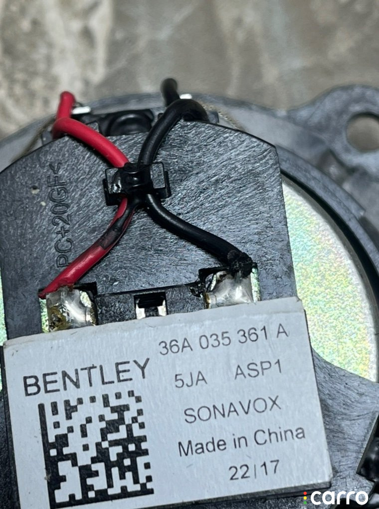 36A035361A Динамик Bentley Bentayga 2017г. - фото №5