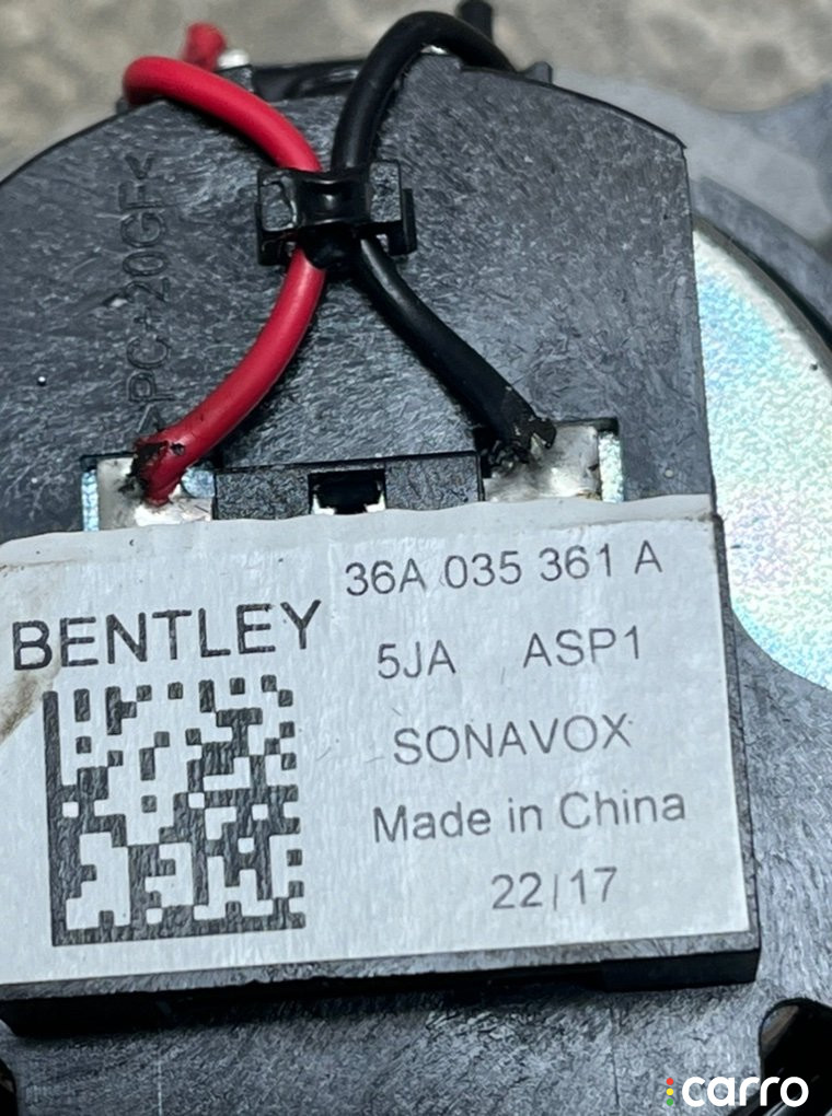 36A035361A Динамик Bentley Bentayga 2017г. - фото №5