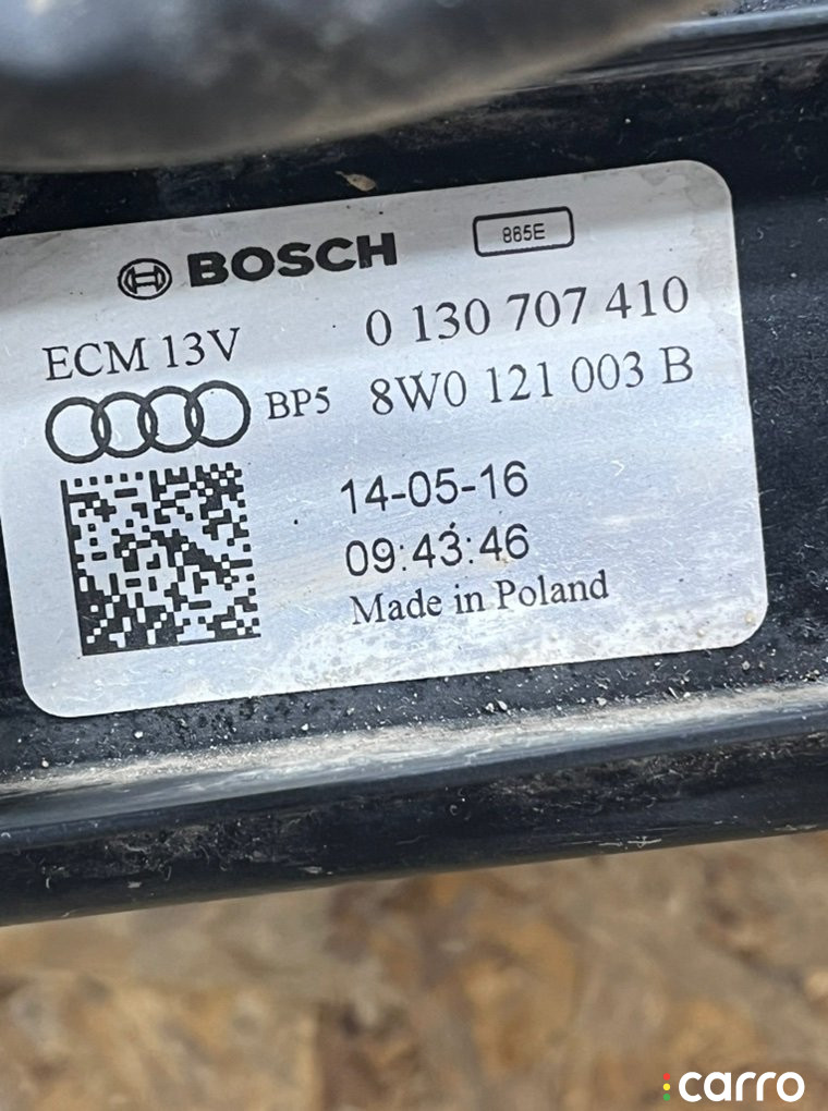 8W0121003B, 4M0145805C Кассета радиаторов AUDI Q7 2018г. - фото №7