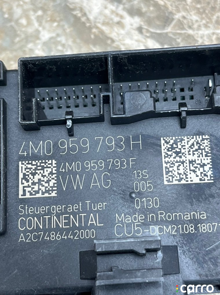 4M0959793H, 4M0959793F Блок комфорта AUDI Q7 2018г. - фото №4