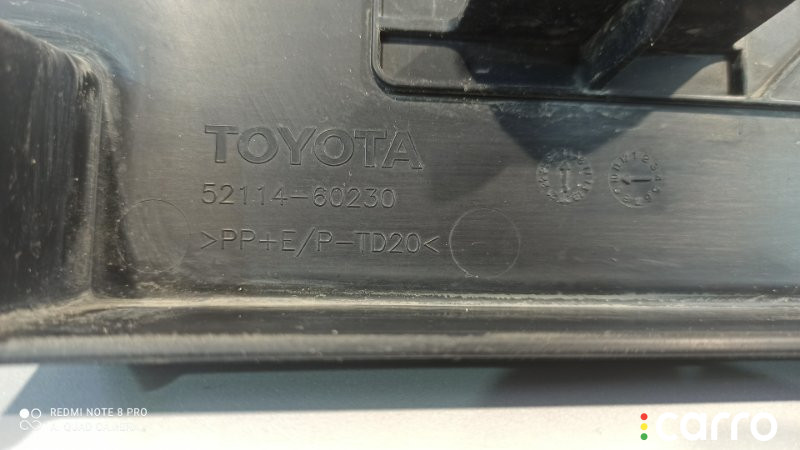 5211460230 рамка для номера Toyota Land Cruiser 2017г. - фото №3