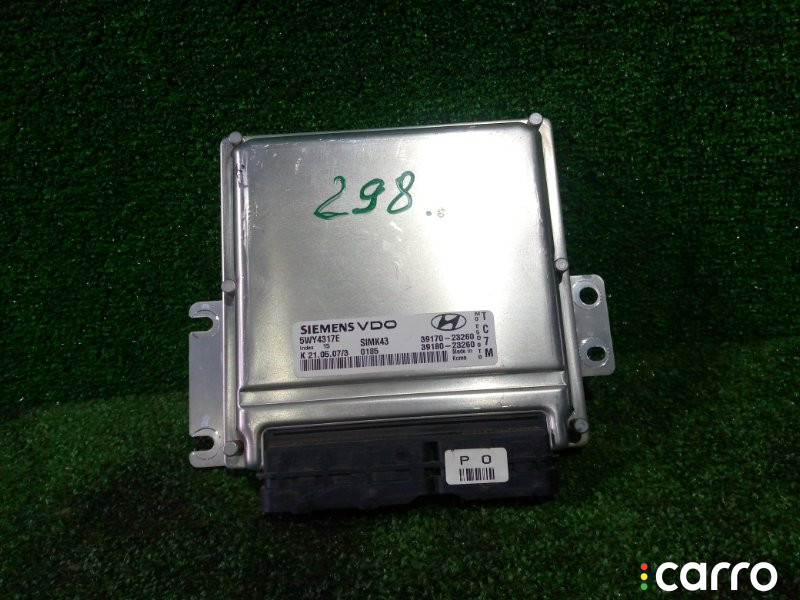 39170-23260 Блок электронный Hyundai Tucson 2007г. - фото №1