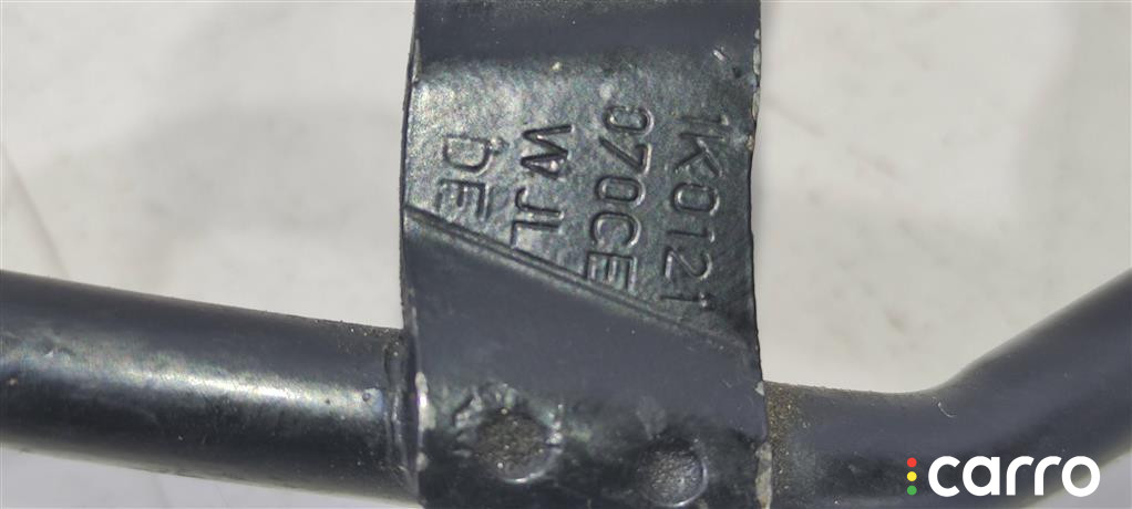 BZB, CCT, CAW, CBF, CCZ, CDA, 1K0121070CE Трубка охлаждающей жидкости металлическая Volkswagen Passat 2009г. - фото №3