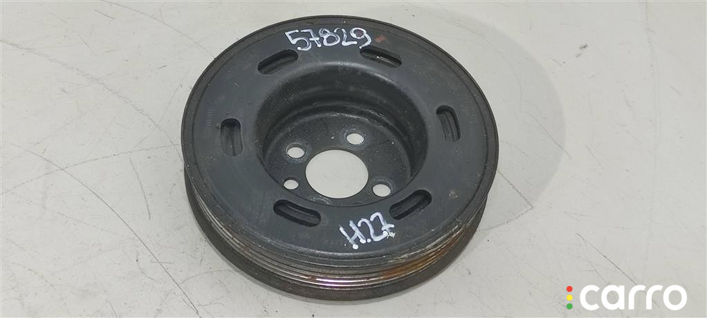 AWT, ALT, 06A105243E, 06B105243E, 06B105243F Шкив коленвала Audi A6 2000г. - фото №1