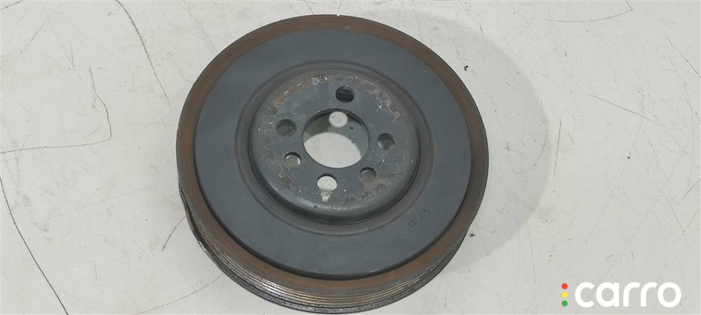 AWT, ALT, 06A105243E, 06B105243E, 06B105243F Шкив коленвала Audi A6 2000г. - фото №4