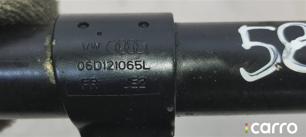 BPJ, BWE, BGB, 06D121111G, 06D121065J, 06D121065L, BUL, BYK Трубка охлаждающей жидкости металлическая Volkswagen Passat 2007г. - фото №3