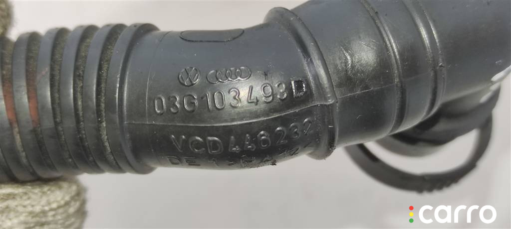 BLS, BMP, 03G103493D Патрубок вентиляции картера Volkswagen Passat 2007г. - фото №3