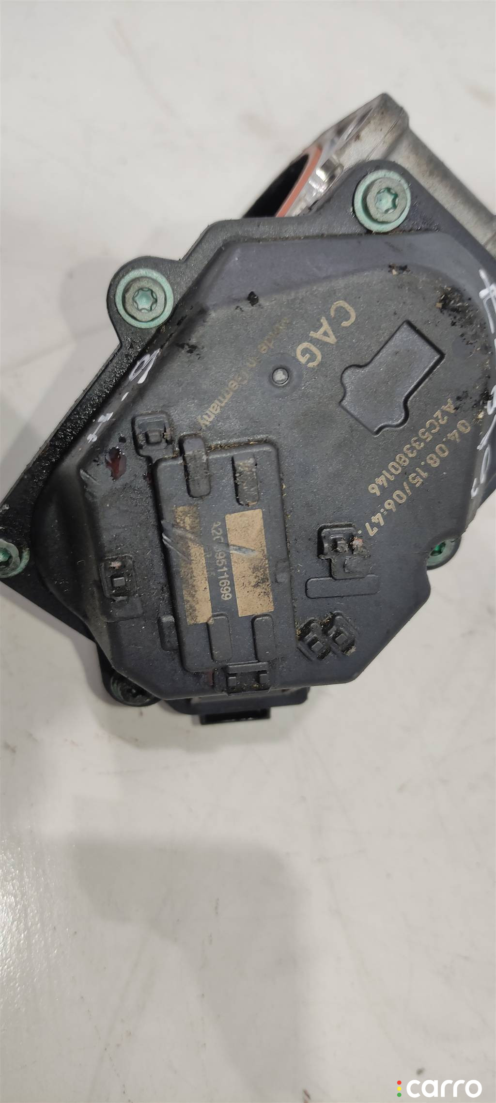 BMM, BLS, 03G128063A, 03G128063G, BRR, BSU, BMP, BVB, BRS, BXJ, BWB, BMS, 03G128063M, 03G128063Q, A2C53380146, A2C59511699 Заслонка дроссельная Volkswagen Passat 2007г. - фото №4