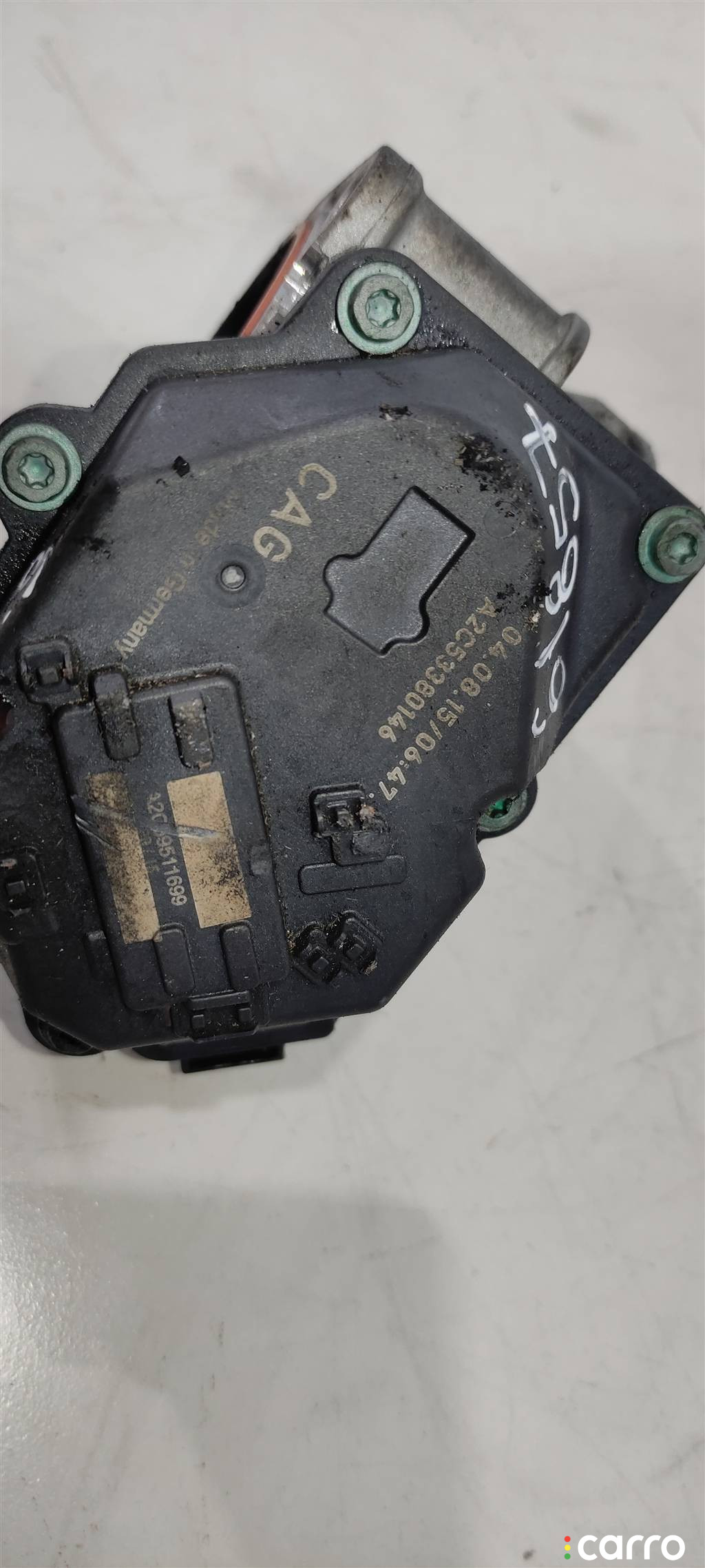 BMM, BLS, 03G128063A, 03G128063G, BRR, BSU, BMP, BVB, BRS, BXJ, BWB, BMS, 03G128063M, 03G128063Q, A2C53380146, A2C59511699 Заслонка дроссельная Volkswagen Passat 2007г. - фото №5