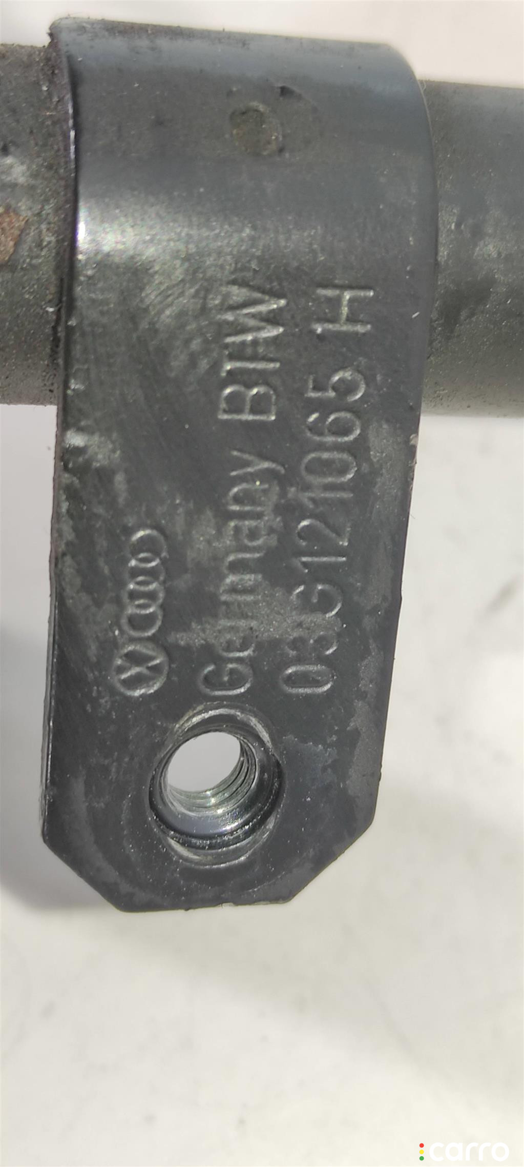 BKP, BMA, BLS, BMP, 03G121065H Трубка охлаждающей жидкости металлическая Volkswagen Passat 2009г. - фото №6