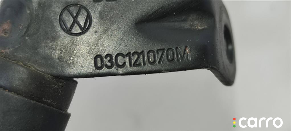 CFBA, CAXA, BLF, BMY, BLG, CAV, CNW, CTK, CTH, 03C121070M Трубка охлаждающей жидкости металлическая Volkswagen Passat 2009г. - фото №2