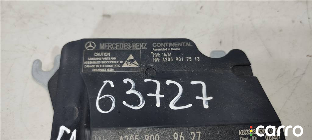A2059009627, A2059017513 Блок AirBag Mercedes GLC X253 2017г. - фото №4