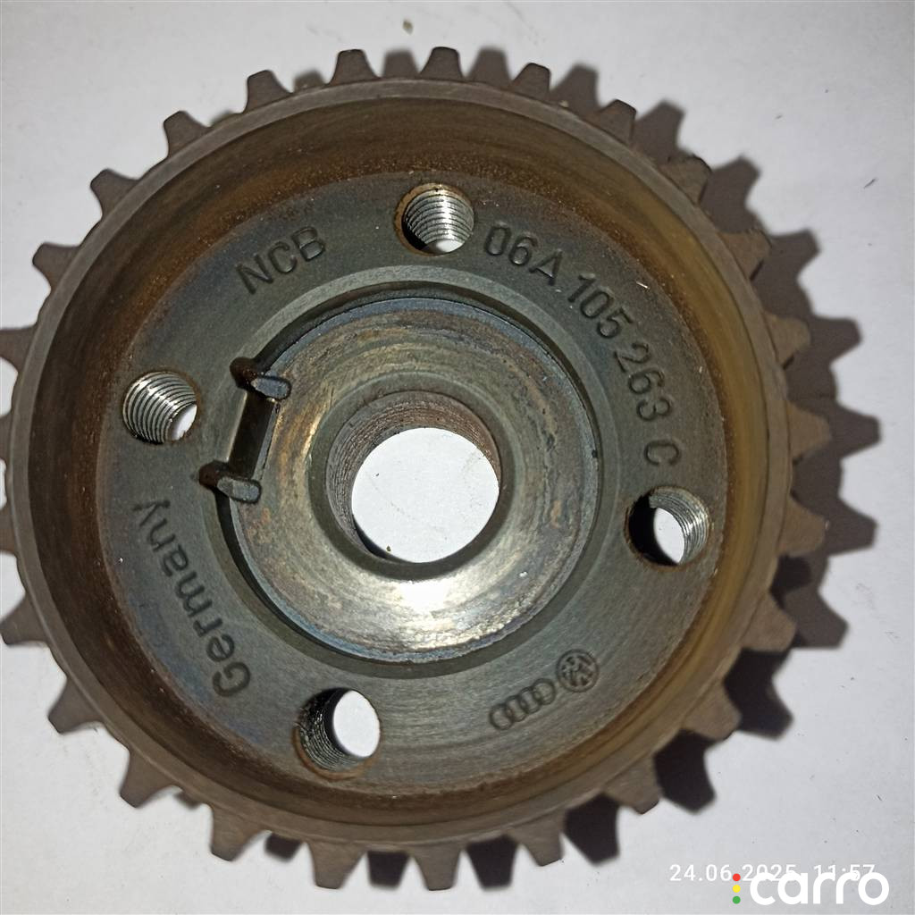 AWT, AGN, AEH, AKL, AGU, ARZ, APF, AHL, ARM, ANA, 06A105263C, 06A105263D, 06A105263E Шестерня коленвала Volkswagen Passat 2002г. - фото №3
