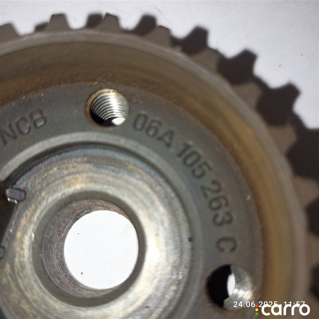 AWT, AGN, AEH, AKL, AGU, ARZ, APF, AHL, ARM, ANA, 06A105263C, 06A105263D, 06A105263E Шестерня коленвала Volkswagen Passat 2002г. - фото №4