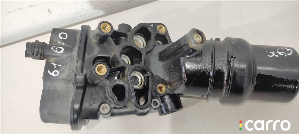 BVX, BVZ, BVY, BLX, BLY, BLR, 06D115397G, 06D115397D, 06D115397J, 06D115397K Корпус масляного фильтра Volkswagen Passat 2006г. - фото №3