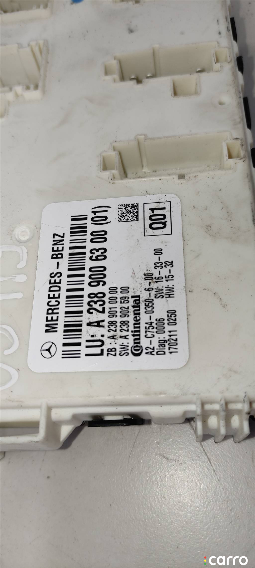 A2389006300, A2389006301 Блок комфорта Mercedes E W213 2018г. - фото №4