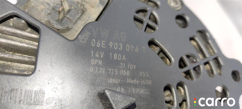 BWA, BPJ, CCAA, 06E903016T Генератор Audi A4 2006г. - фото №5