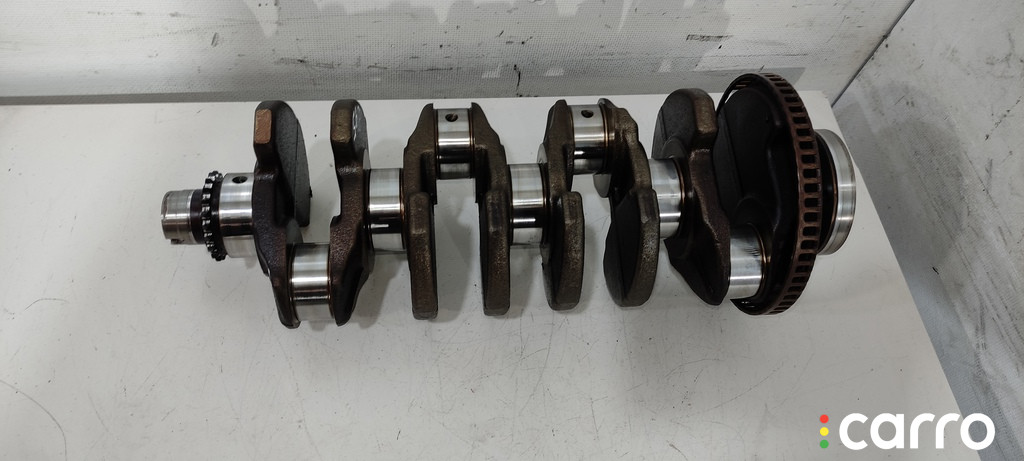 BVX, BVZ, BVY, BLX, BLY, BLR, AXX, BWA, BPJ, BWE, BGB, BUL, BYK, BPY, BPG, BWT, CDL, 06D107066AB, CDLA, CDLC, 06F109102B Коленвал Volkswagen Passat 2006г. - фото №1