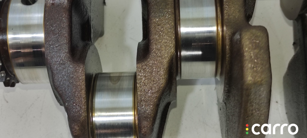 BVX, BVZ, BVY, BLX, BLY, BLR, AXX, BWA, BPJ, BWE, BGB, BUL, BYK, BPY, BPG, BWT, CDL, 06D107066AB, CDLA, CDLC, 06F109102B Коленвал Volkswagen Passat 2006г. - фото №4