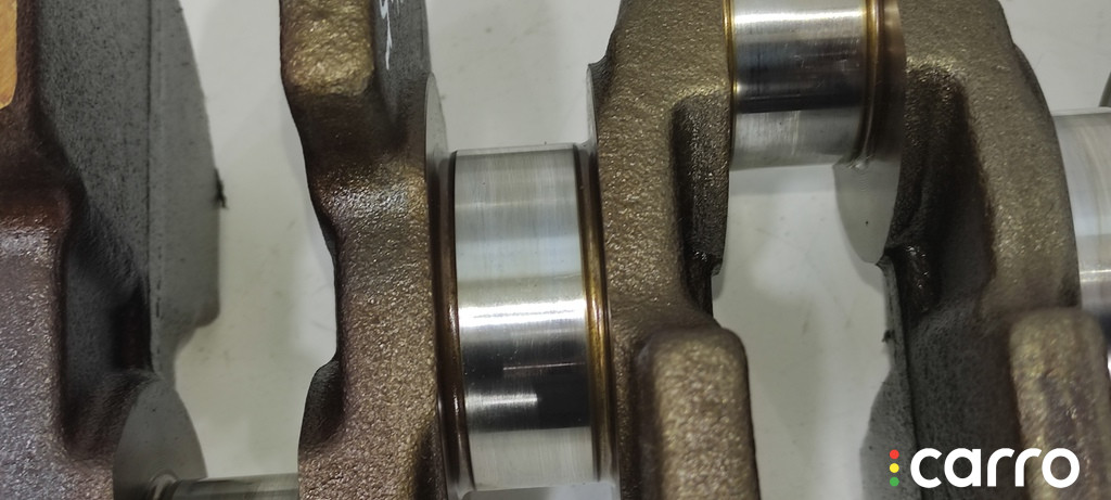 BVX, BVZ, BVY, BLX, BLY, BLR, AXX, BWA, BPJ, BWE, BGB, BUL, BYK, BPY, BPG, BWT, CDL, 06D107066AB, CDLA, CDLC, 06F109102B Коленвал Volkswagen Passat 2006г. - фото №5