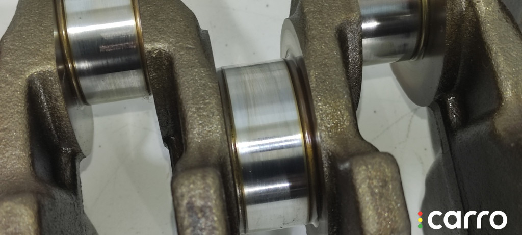 BVX, BVZ, BVY, BLX, BLY, BLR, AXX, BWA, BPJ, BWE, BGB, BUL, BYK, BPY, BPG, BWT, CDL, 06D107066AB, CDLA, CDLC, 06F109102B Коленвал Volkswagen Passat 2006г. - фото №7