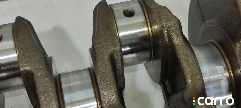 BVX, BVZ, BVY, BLX, BLY, BLR, AXX, BWA, BPJ, BWE, BGB, BUL, BYK, BPY, BPG, BWT, CDL, 06D107066AB, CDLA, CDLC, 06F109102B Коленвал Volkswagen Passat 2006г. - фото №8