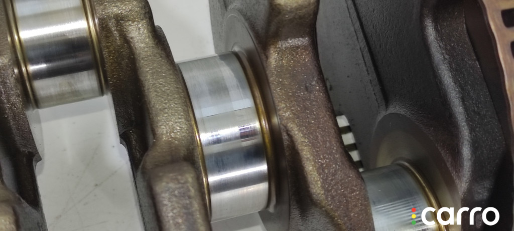 BVX, BVZ, BVY, BLX, BLY, BLR, AXX, BWA, BPJ, BWE, BGB, BUL, BYK, BPY, BPG, BWT, CDL, 06D107066AB, CDLA, CDLC, 06F109102B Коленвал Volkswagen Passat 2006г. - фото №9