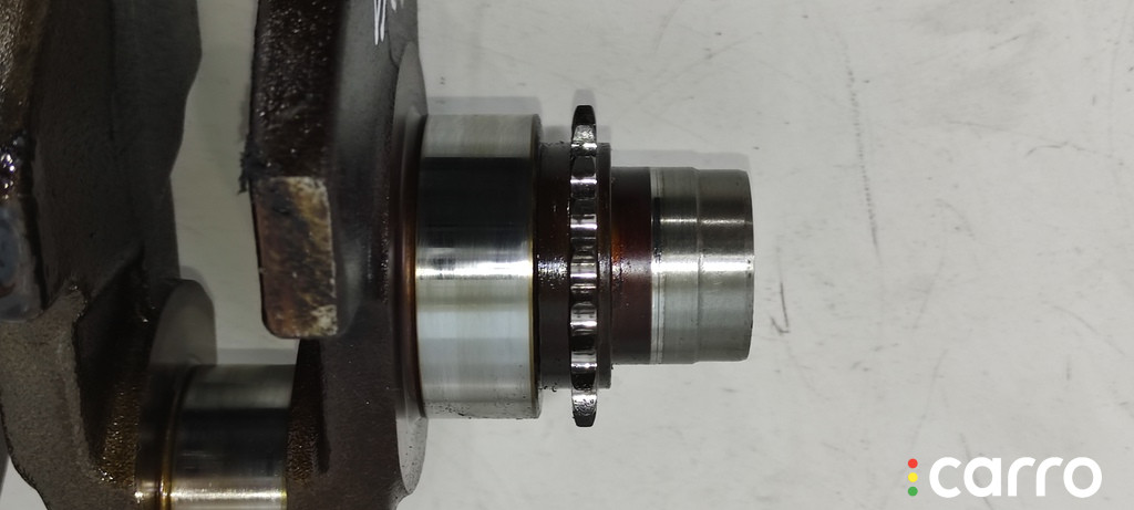BVX, BVZ, BVY, BLX, BLY, BLR, AXX, BWA, BPJ, BWE, BGB, BUL, BYK, BPY, BPG, BWT, CDL, 06D107066AB, CDLA, CDLC, 06F109102B Коленвал Volkswagen Passat 2006г. - фото №12