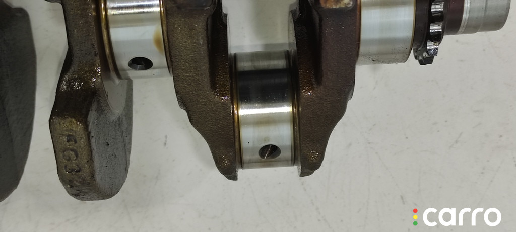 BVX, BVZ, BVY, BLX, BLY, BLR, AXX, BWA, BPJ, BWE, BGB, BUL, BYK, BPY, BPG, BWT, CDL, 06D107066AB, CDLA, CDLC, 06F109102B Коленвал Volkswagen Passat 2006г. - фото №13