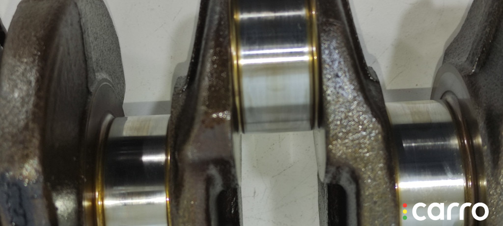 BVX, BVZ, BVY, BLX, BLY, BLR, AXX, BWA, BPJ, BWE, BGB, BUL, BYK, BPY, BPG, BWT, CDL, 06D107066AB, CDLA, CDLC, 06F109102B Коленвал Volkswagen Passat 2006г. - фото №17