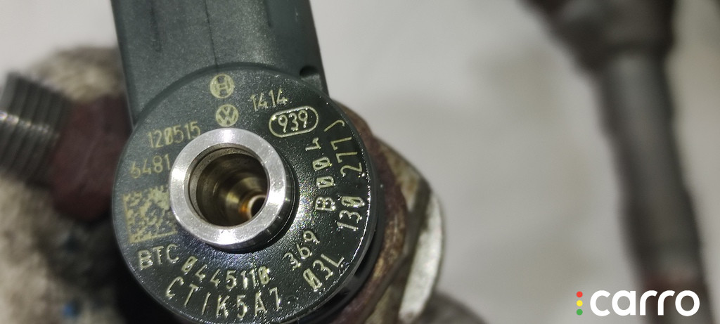 CFF, CFH, CFG, 03L130277J, CLC, CGL, CDC, 03L130277Q, CJC, CSH, CKT, CNE, 03L906051, 057130764H, 057130764AB, 0445110369, 03L130755AC, 03L130089P, 445110368, 0445110646, 0445118369, 04L130755D, 0986435166 Форсунка Volkswagen Crafter 2013г. - фото №7