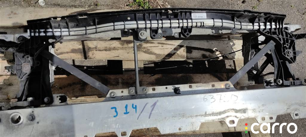 A2136200130, A2387502500 Передняя панель крепления облицовки (телевизор) Mercedes E W213 2018г. - фото №4
