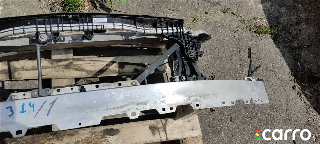 A2136200130, A2387502500 Передняя панель крепления облицовки (телевизор) Mercedes E W213 2018г. - фото №7