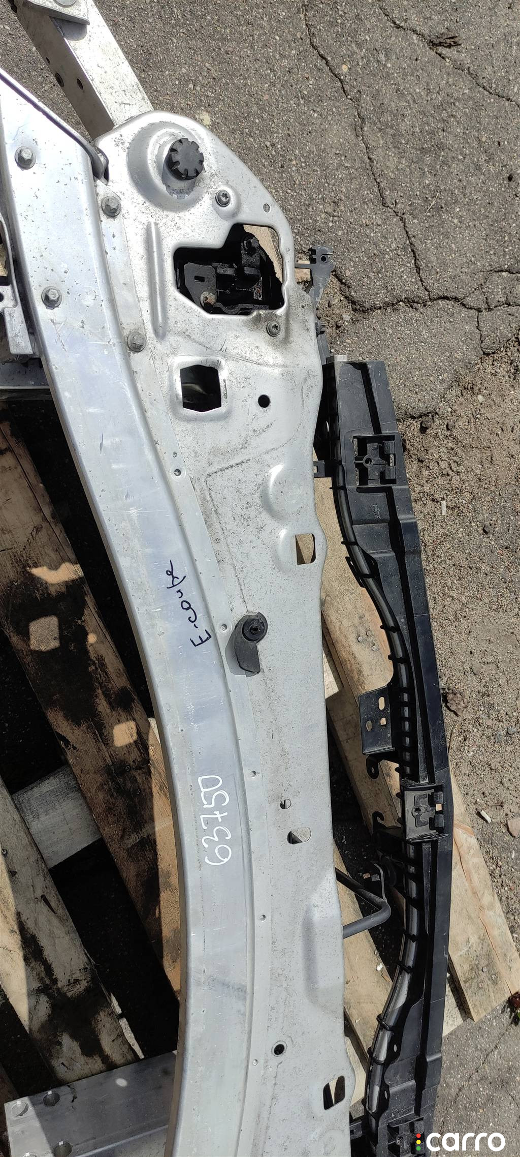 A2136200130, A2387502500 Передняя панель крепления облицовки (телевизор) Mercedes E W213 2018г. - фото №12