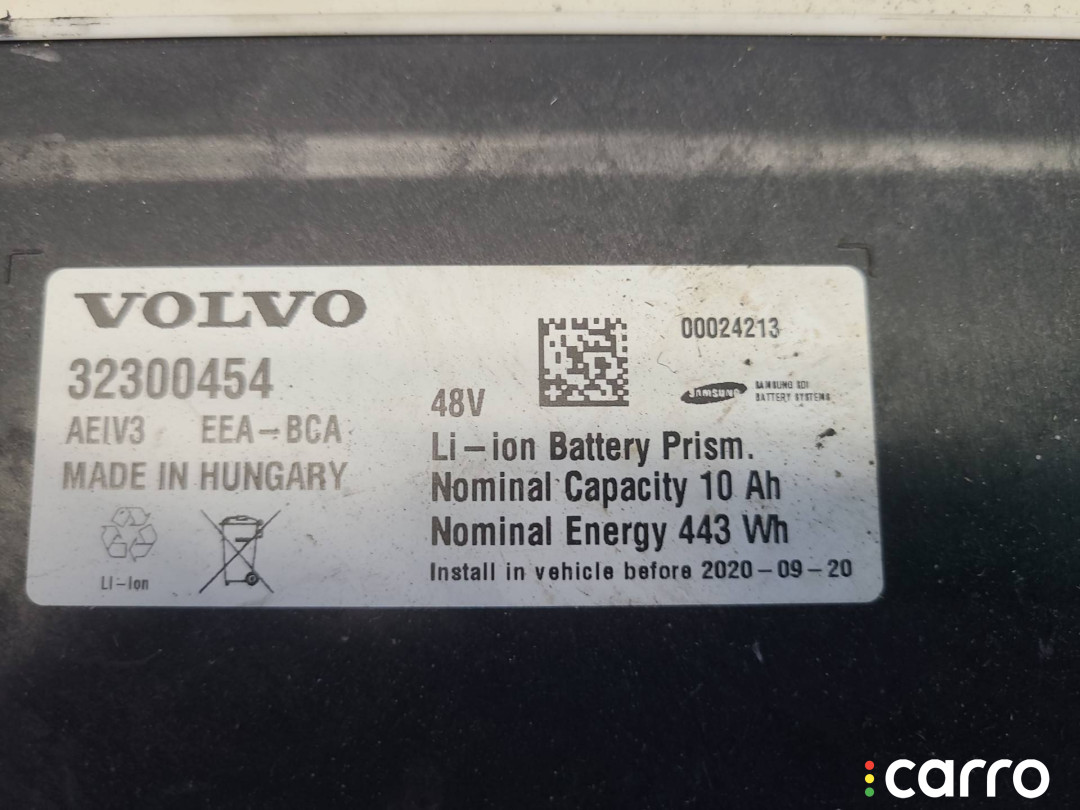 32300454 аккумулятор Volvo XC90 2 2020г. - фото №2