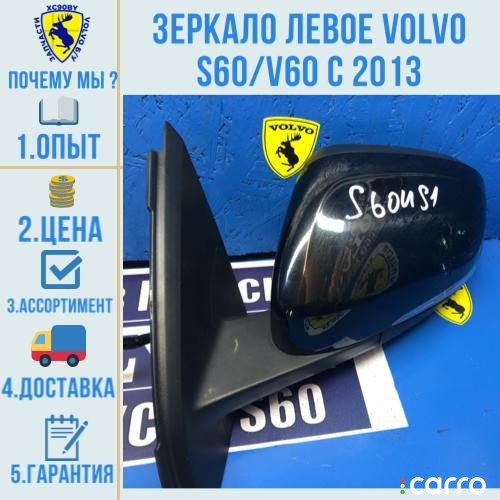 зеркало наружное левое Volvo S60 2 2015г. - фото №1
