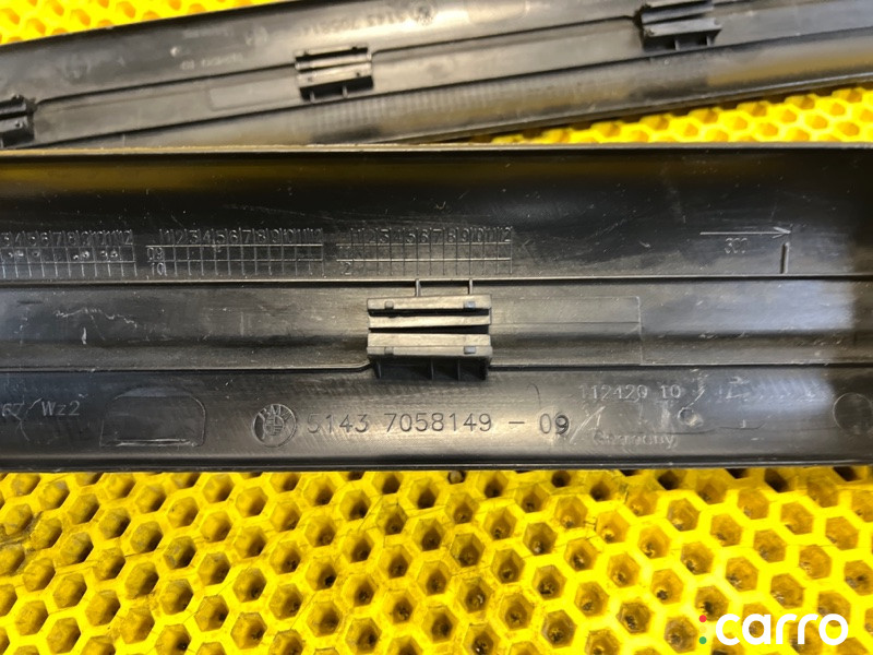 51437058149 Накладка порога внутренняя BMW 3-Series (E90) E90 2008г. - фото №4