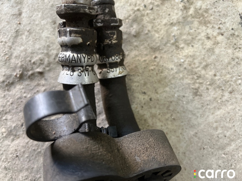 7L6317801F Трубка системы охлаждения Volkswagen Touareg 7P 2011г. - фото №4
