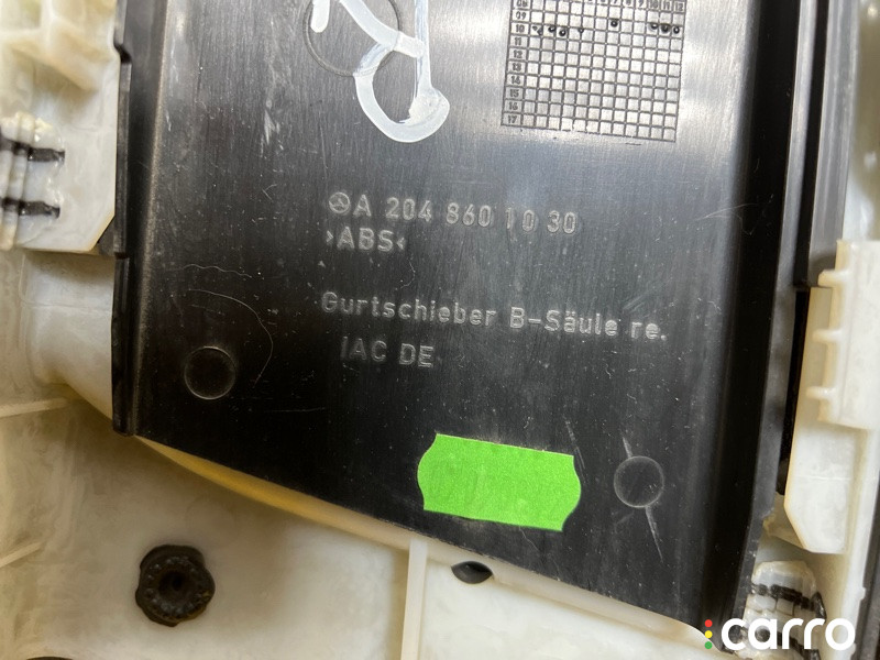 A2048601030 Обшивка центральной стойки Mercedes-Benz C-Class W204 2010г. - фото №16
