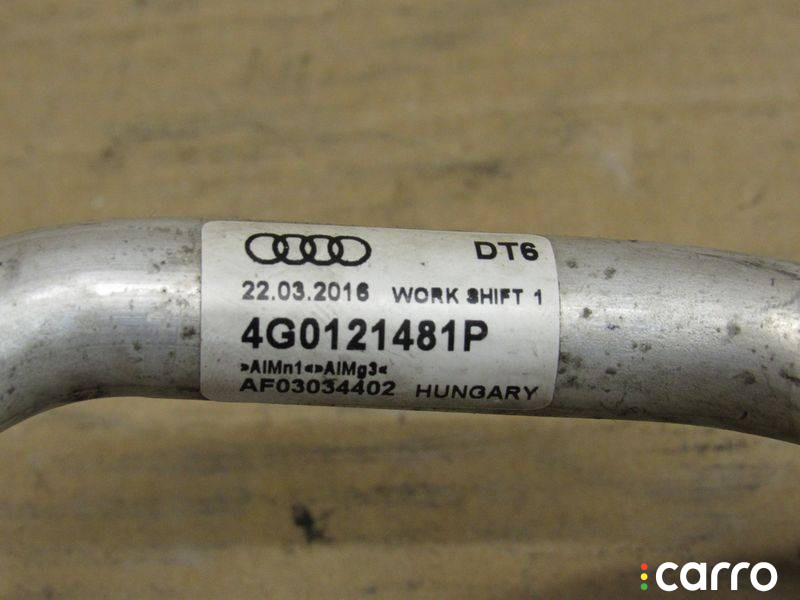 4G0121481P Трубка охлаждающей жидкости Audi A7 4G 2016г. - фото №8