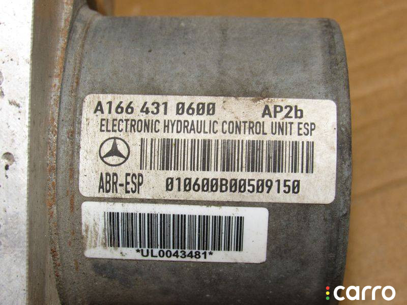 A1669013400 Блок ABS Mercedes-Benz GLS X166 2015г. - фото №5