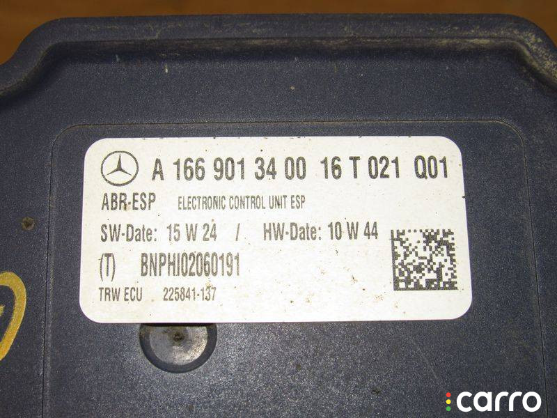 A1669013400 Блок ABS Mercedes-Benz GLS X166 2015г. - фото №9