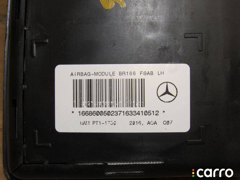A1668600502 Подушка безопасности сиденья передняя левая Mercedes-Benz GLS X166 2015г. - фото №7