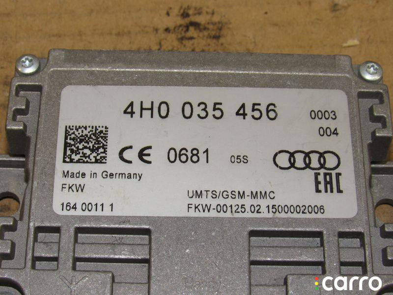 4H0035456 Усилитель антенны Audi A6 4G/C7 2016г. - фото №2