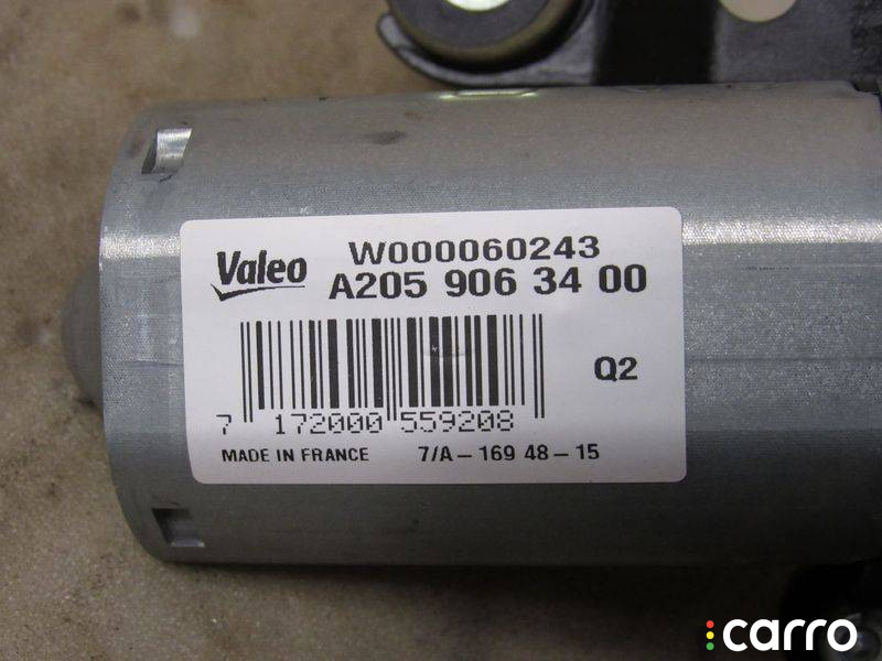 A2059063400 моторчик заднего стеклоочистителя (дворника) Mercedes-Benz C W205/S205/C205 2015г. - фото №6